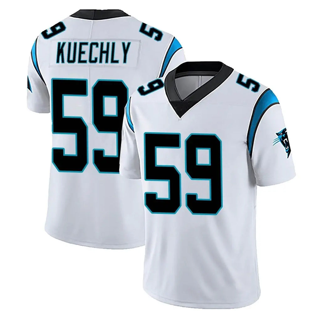 tocy C.Panthers #59 Luke Kuechly Player White Vapor Untouchable Limited Game Stitched Jerseys