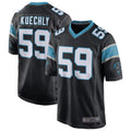 tocy C.Panthers #59 Luke Kuechly Player b`Black Home Game Stitched Jerseys