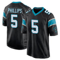 tocy C.Panthers #5 Jaelan Phillips Player Black Game Stitched Jerseys