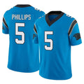 tocy C.Panthers #5 Jaelan Phillips Player Blue Vapor F.U.S.E. Limited Home Game Stitched Jerseys
