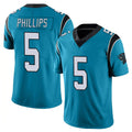 tocy C.Panthers #5 Jaelan Phillips Player Blue Vapor Untouchable Limited Game Stitched Jerseys
