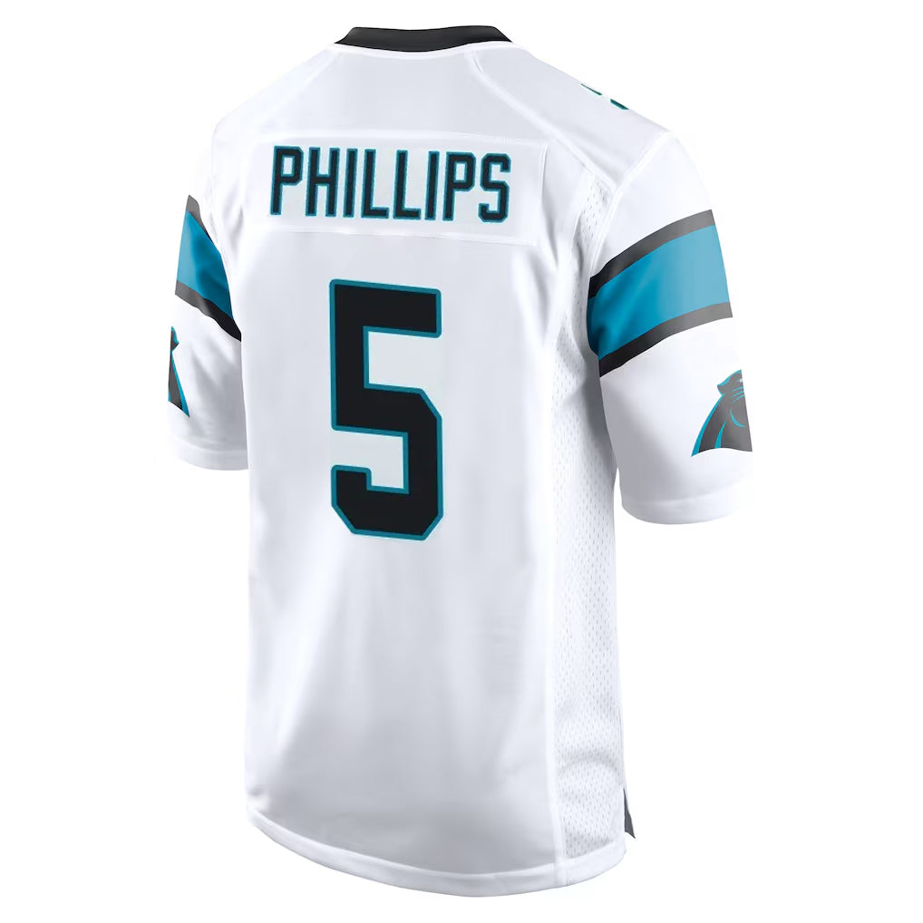 tocy C.Panthers #5 Jaelan Phillips Player White Game Stitched Jerseys