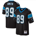 tocy C.Panthers #89 Steve Smith Black Legacy Replica Jersey American Stitched Jerseys