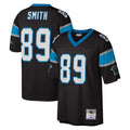 tocy C.Panthers #89 Steve Smith Player Black Mitchell & Ness Legacy Replica Stitched Jerseys