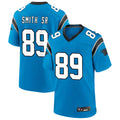 tocy C.Panthers #89 Steve Smith Sr Player Blue Home Game Stitched Jerseys