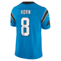 tocy C.Panthers #8 Jaycee Horn Blue Vapor F.U.S.E. Limited Stitched Jerseys