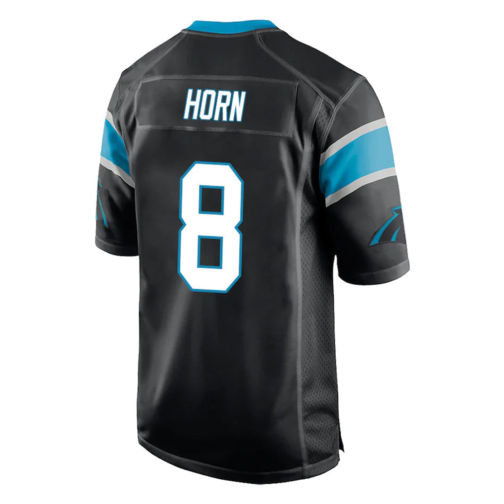 tocy C.Panthers #8 Jaycee Horn Player Black Game Stitched Jerseys