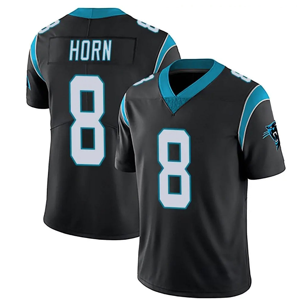 tocy C.Panthers #8 Jaycee Horn Player Black Vapor Untouchable Limited Game Stitched Jerseys