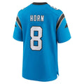 tocy C.Panthers #8 Jaycee Horn Player Blue Home Game Stitched Jerseys
