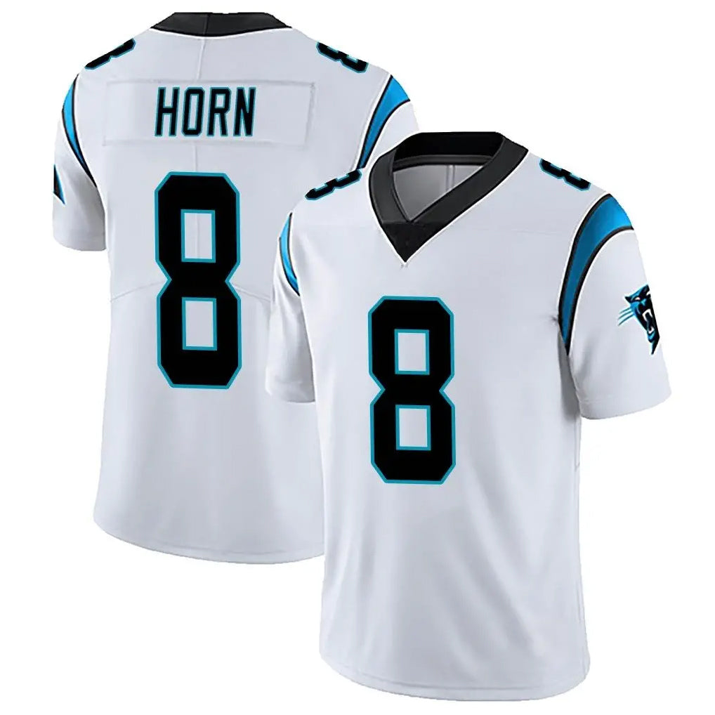 tocy C.Panthers #8 Jaycee Horn Player White Vapor Untouchable Limited Game Stitched Jerseys