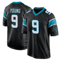 tocy C.Panthers #9 Bryce Young Player Black Game Stitched Jerseys