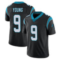 tocy C.Panthers #9 Bryce Young Player Black Vapor Untouchable Limited Game Stitched Jerseys