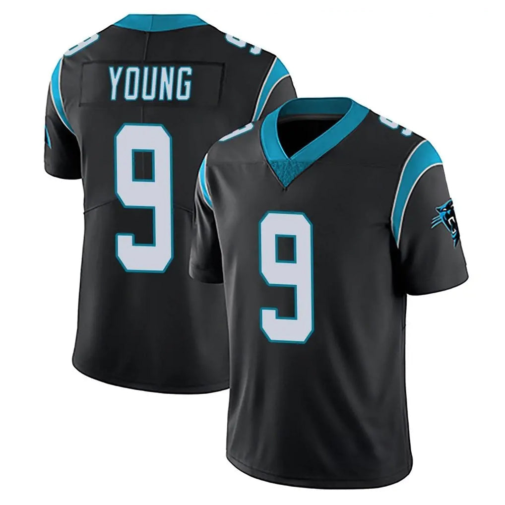 tocy C.Panthers #9 Bryce Young Player Black Vapor Untouchable Limited Game Stitched Jerseys