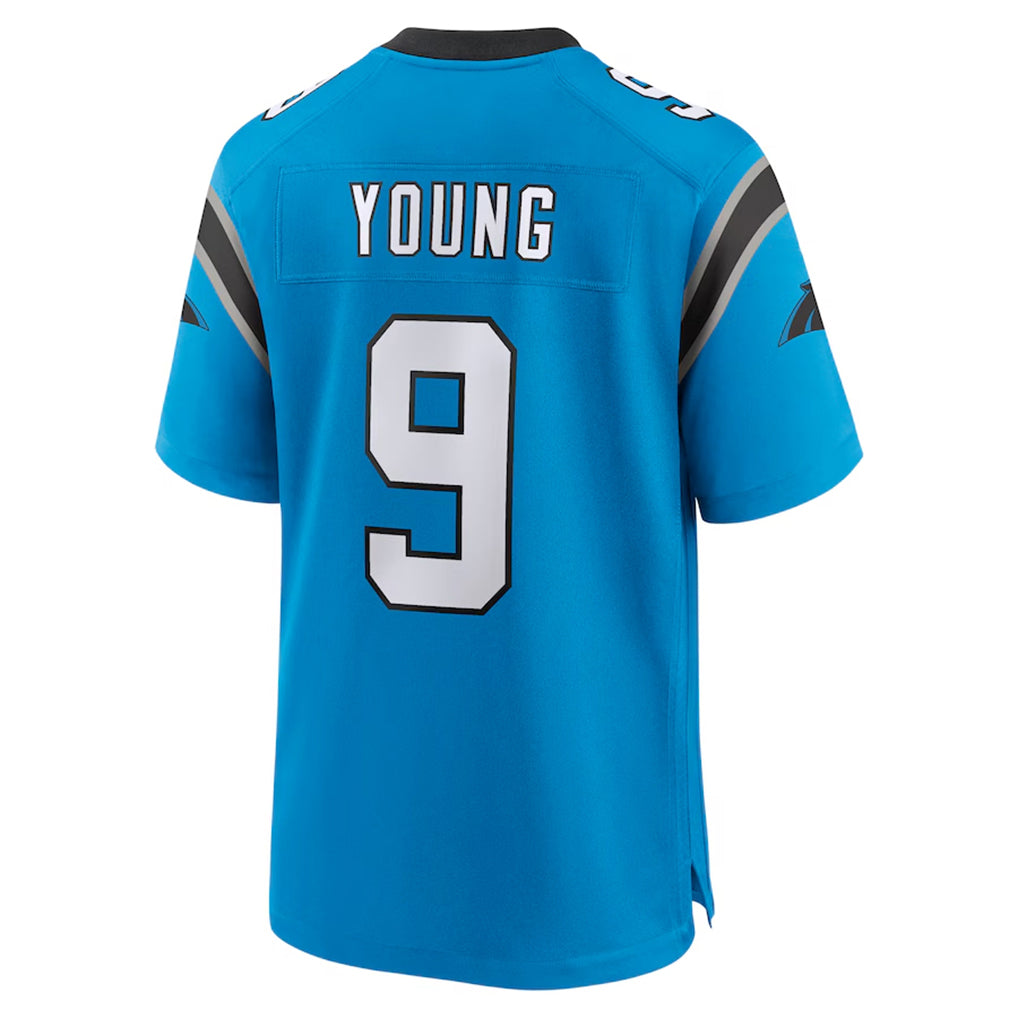 tocy C.Panthers #9 Bryce Young Player Blue Home Game Stitched Jerseys