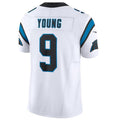 tocy C.Panthers #9 Bryce Young White Vapor F.U.S.E. Limited Jersey American Stitched Jerseys