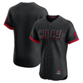 tocy C.Reds Black City Connect Limited Elite Home Blank Player Stitched Jerseys