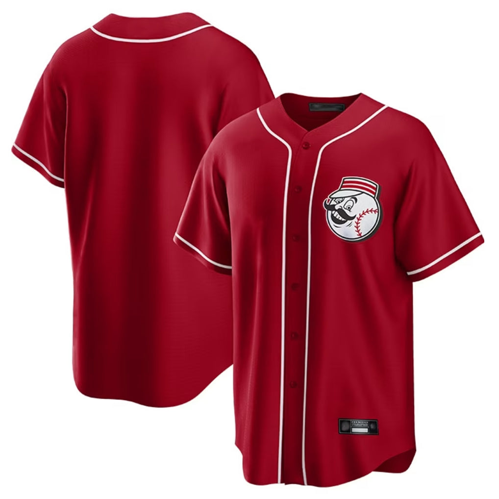 tocy C.Reds Red Home Game Blank Player Stitched Jerseys