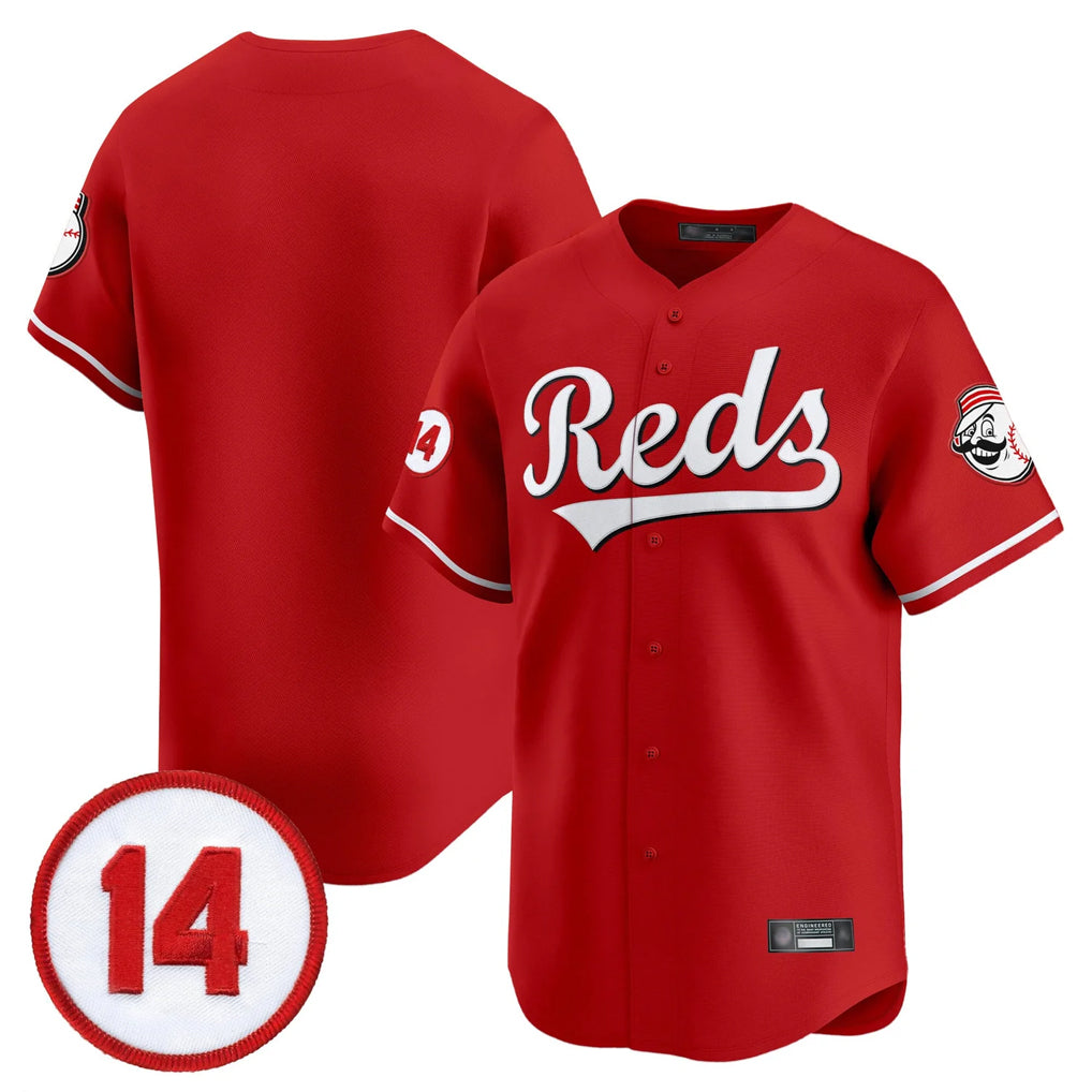 tocy C.Reds Red Vapor Premier Limited Home Blank Player Stitched Jerseys