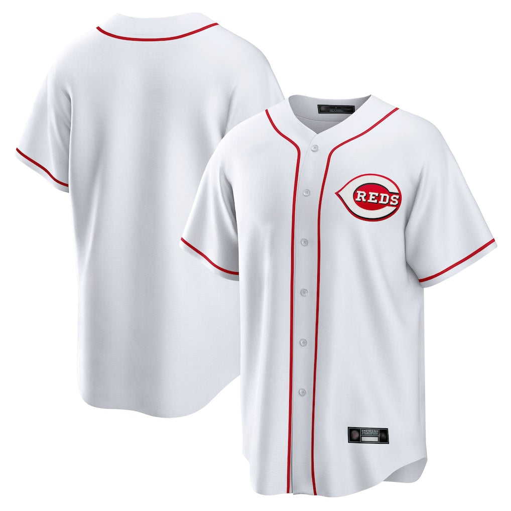 tocy C.Reds White Game Home Blank Player Stitched Jerseys