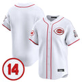 tocy C.Reds White Vapor Premier Limited Home Blank Player Stitched Jerseys