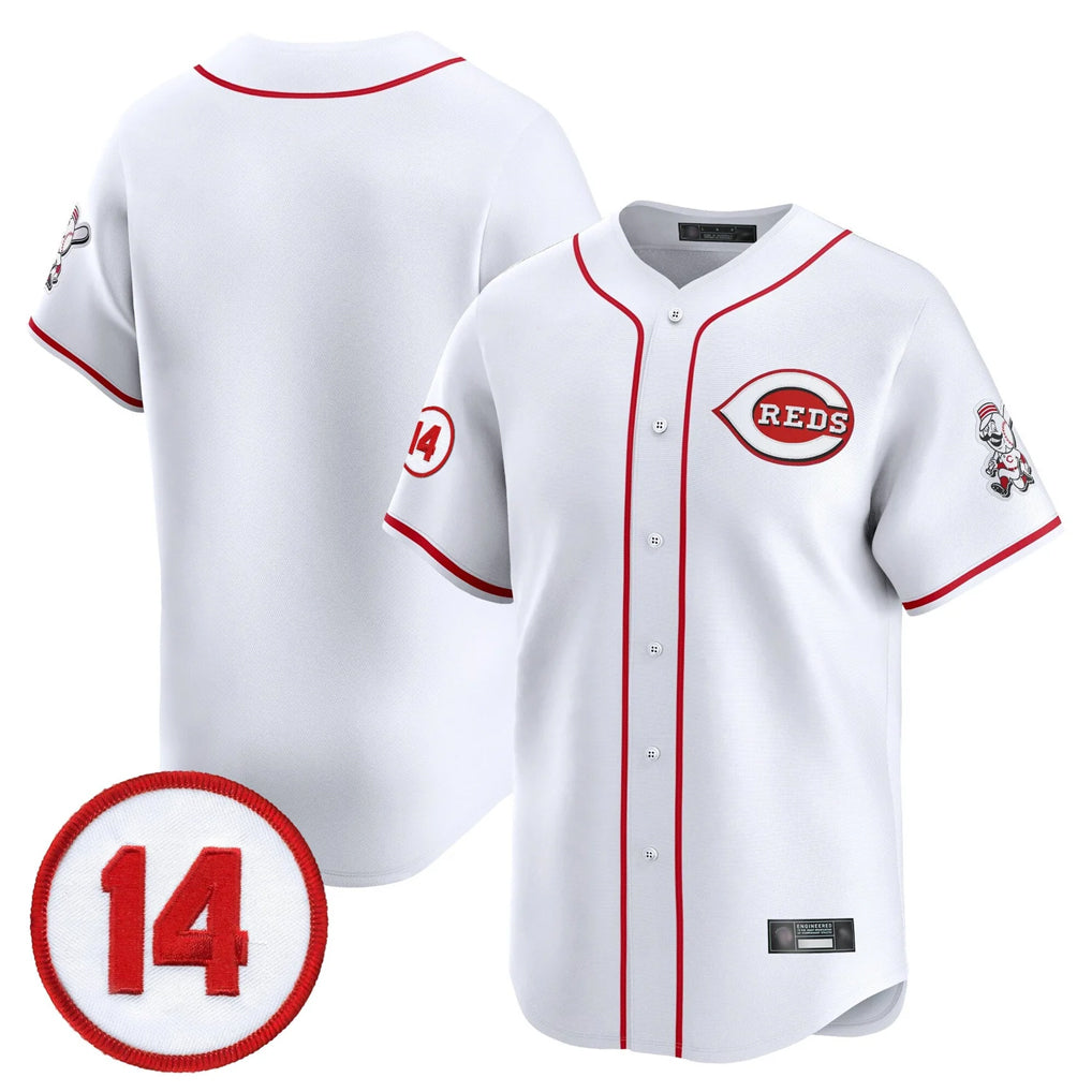 tocy C.Reds White Vapor Premier Limited Home Blank Player Stitched Jerseys