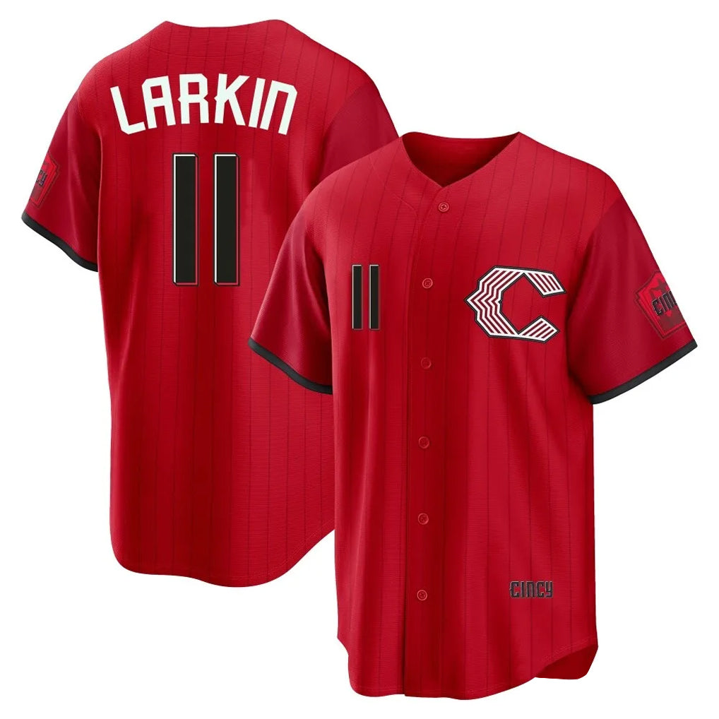 tocy C.Reds #11 Barry Larkin Player Red 2026 City Connect Home Game Stitched Jerseys