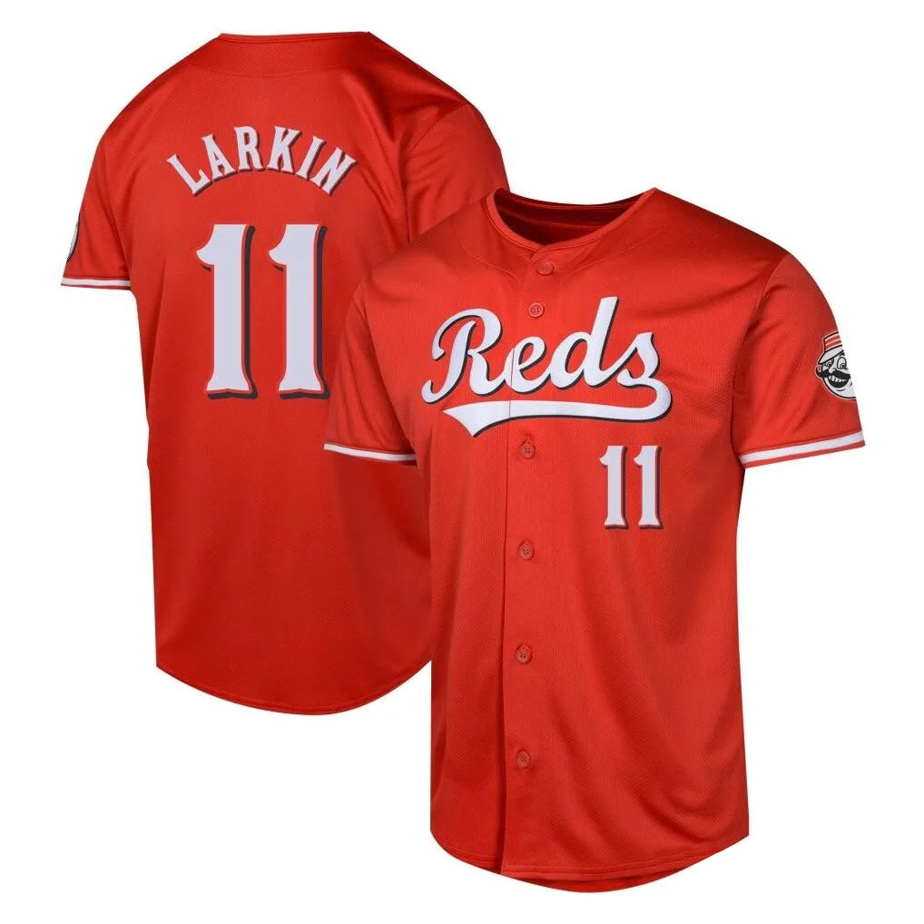 tocy C.Reds #11 Barry Larkin Player Red 2026 City Connect Limited Home Stitched Jerseys