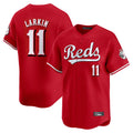 tocy C.Reds #11 Barry Larkin Player Red Home Limited Stitched Jerseys