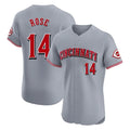 tocy C.Reds #14 Pete Rose Player Gray Limited Elite Home Stitched Jerseys