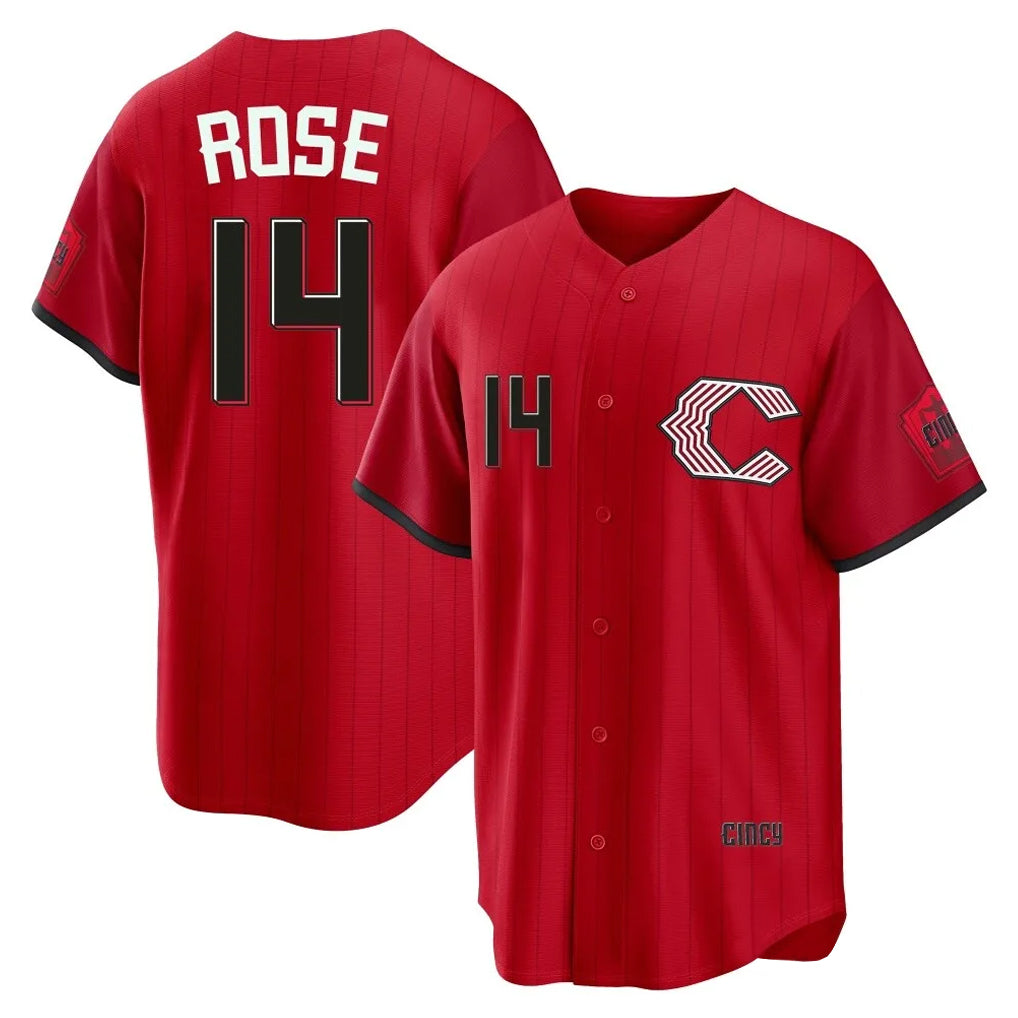 tocy C.Reds #14 Pete Rose Player Red 2026 City Connect Home Game Stitched Jerseys