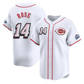 tocy C.Reds #14 Pete Rose Player White Speedway Classic Home Limited Stitched Jerseys