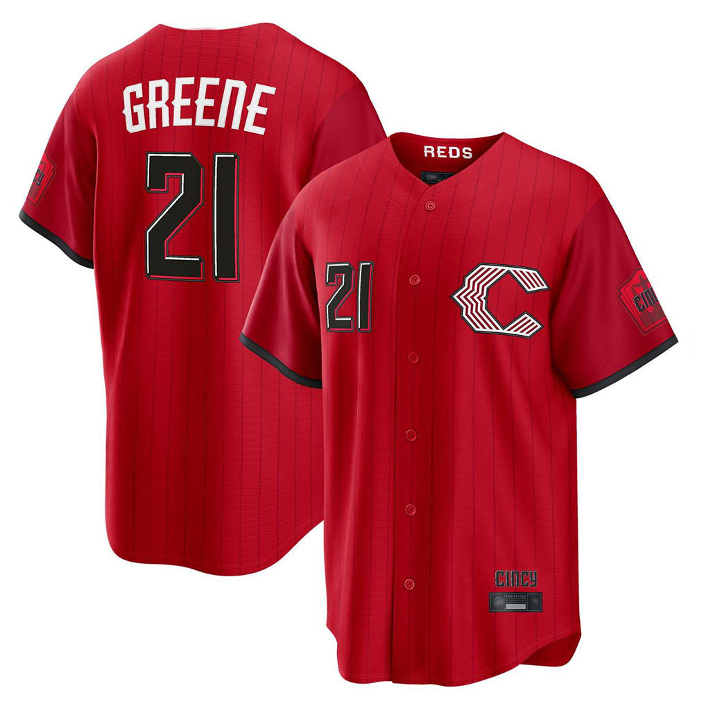 tocy C.Reds #21 Hunter Greene Player Red 2026 City Connect Home Game Stitched Jerseys