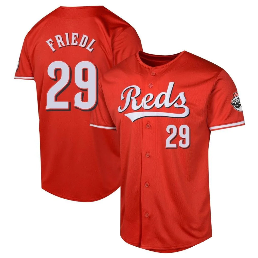 tocy C.Reds #29 TJ Friedl Player Red 2026 City Connect Limited Home Stitched Jerseys