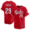 tocy C.Reds #29 TJ Friedl Player Red Home Limited Stitched Jerseys
