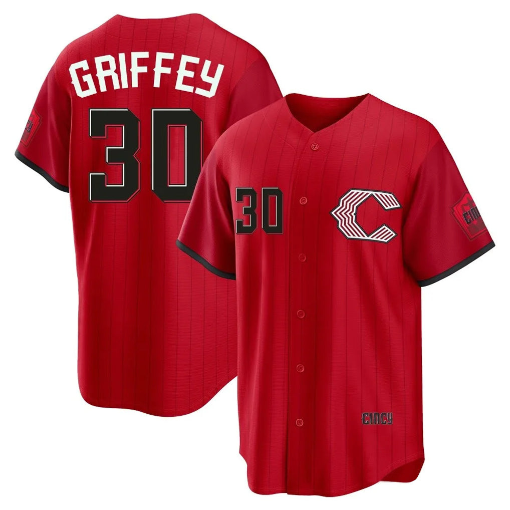 tocy C.Reds #30 Ken Griffey Player Red 2026 City Connect Home Game Stitched Jerseys