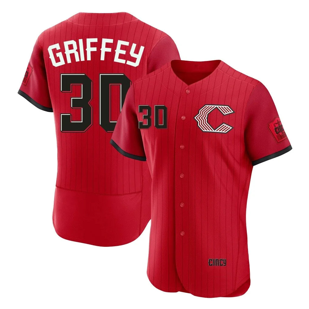 tocy C.Reds #30 Ken Griffey Player Red 2026 City Connect Limited Elite Home Stitched Jerseys