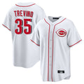 tocy C.Reds #35 Jose Trevino Player White Game Home Stitched Jerseys