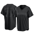 tocy C.Reds #37 Tyler Stephenson Player Black T-shirt Game Home Stitched Jerseys