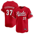 tocy C.Reds #37 Tyler Stephenson Player Red Home Limited Stitched Jerseys