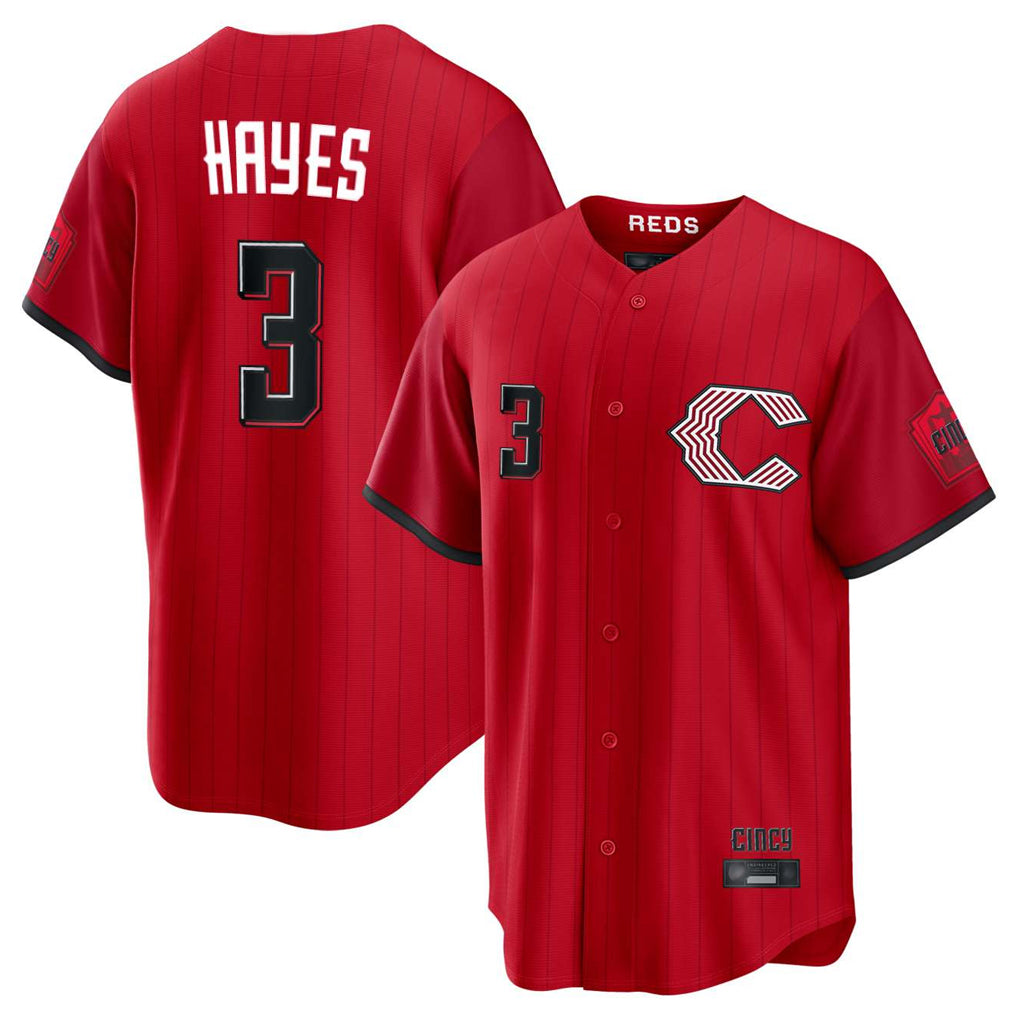 tocy C.Reds #3 Ke'Bryan Hayes Player Red 2026 City Connect Home Game Stitched Jerseys