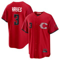 tocy C.Reds #3 Ke'Bryan Hayes Player Red 2026 City Connect Home Game Stitched Jerseys