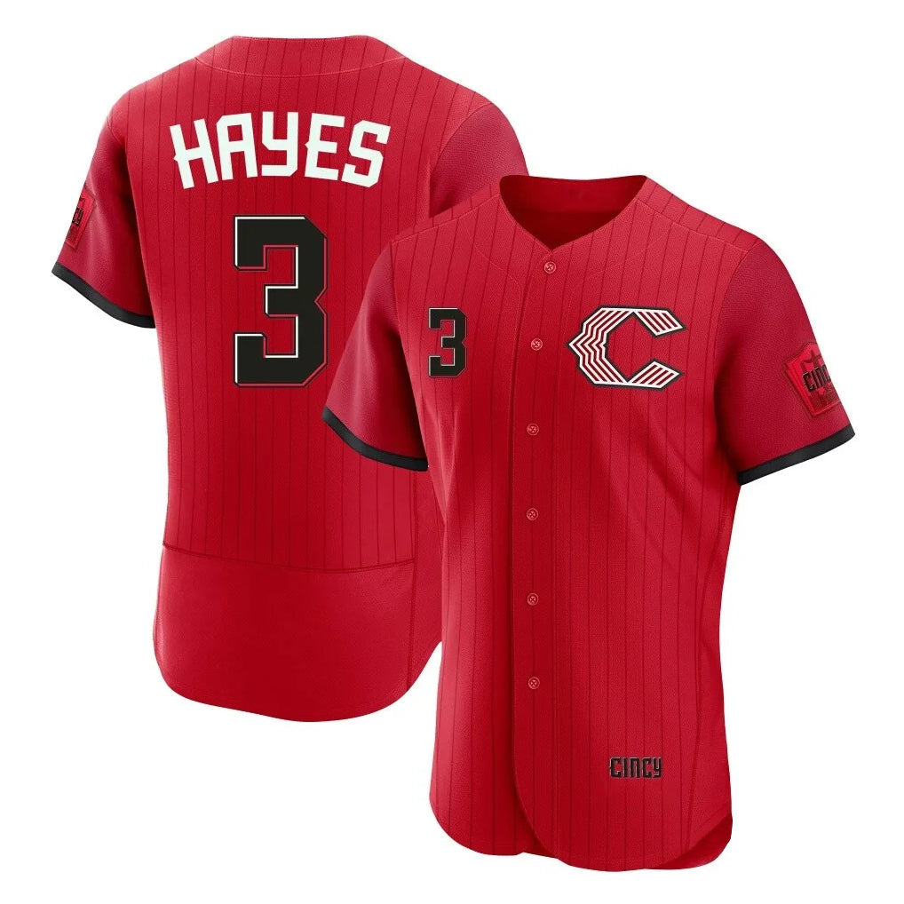 tocy C.Reds #3 Ke'Bryan Hayes Player Red 2026 City Connect Limited Elite Home Stitched Jerseys