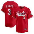 tocy C.Reds #3 Ke'Bryan Hayes Player Red Home Limited Stitched Jerseys
