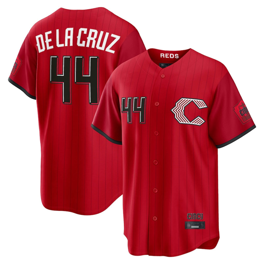 tocy C.Reds #44 Elly De La Cruz Player Red 2026 City Connect Home Game Stitched Jerseys