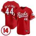 tocy C.Reds #44 Elly De La Cruz Player Red Vapor Premier Limited Home Stitched Jerseys