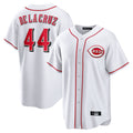 tocy C.Reds #44 Elly De La Cruz Player White Game Home Stitched Jerseys