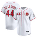 tocy C.Reds #44 Elly De La Cruz Player White Home Limited Stitched Jerseys