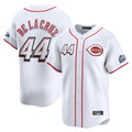 tocy C.Reds #44 Elly De La Cruz Player White Speedway Classic Home Limited Stitched Jerseys