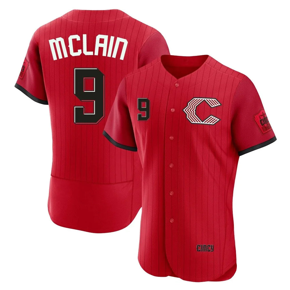 tocy C.Reds #9 Matt McLain Player Red 2026 City Connect Limited Elite Home Stitched Jerseys