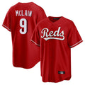 tocy C.Reds #9 Matt McLain Player Red Home Game Stitched Jerseys